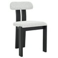 thumbnail image 5 of Safavieh Cayde Modern Wood Dining Side Chairs, White / Black / Gray, 5 of 8