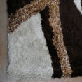thumbnail image 2 of Rugsotic Carpets Hand Tufted Shag Polyester Eco-Friendly Area Rugs - 5'x8', Rectangle, Multicolor, Plain Solid Design, High Pile Handmade Anti Skid Rugs for Living Room, Bed Room K00041, 2 of 5