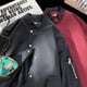 thumbnail image 4 of Chaqueta de béisbol urbana de Hip Hop para hombre, abrigo extragrande de otoño, uniforme universitario para parejas, chaquetas holgadas de estilo Punk universitario, 4 of 5
