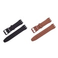 thumbnail image 4 of Simple Design Solid Color Watch Silicone Strap Wristwatch Band Belt Watches Repair Upgrade Modified Spare Parts Brown, 4 of 7