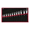 thumbnail image 4 of Juego de 12 Llaves de Trinquete Kusrkot Combinadas Métricas Cabezal Flexible Engranajes de 72 Dientes, 4 of 8
