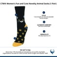 thumbnail image 3 of CTM  Fun and Cute Novelty Animal Socks (1 Pair) (Women), 3 of 3
