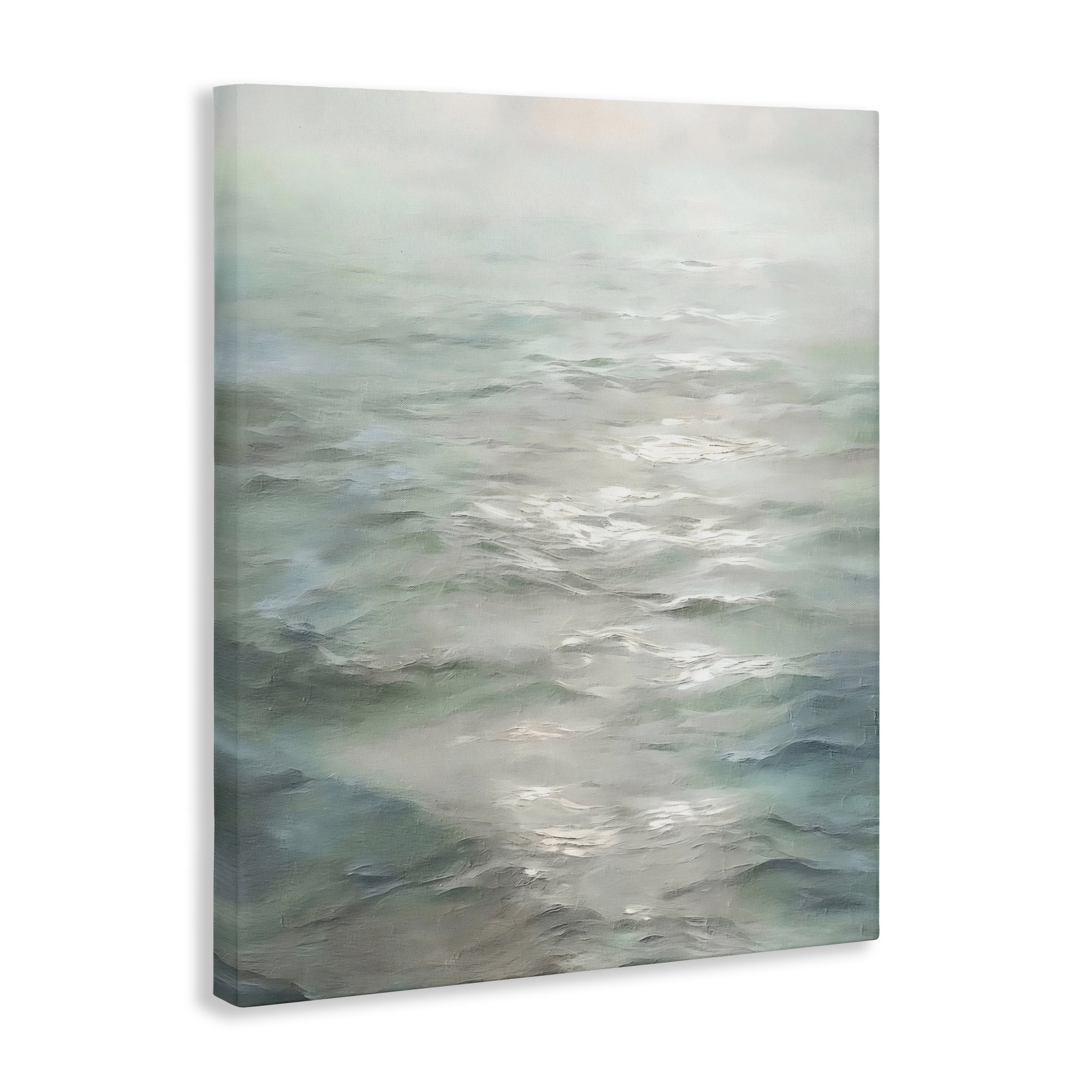 Stupell Industries Shallow Reflections on Sea Canvas Wall Art, design by Riley B