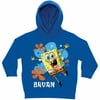 Personalized SpongeBob SquarePants Jump Little Boys' Royal Blue Hoodie