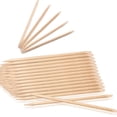 thumbnail image 5 of opvise 100 Pcs Nail Art Cuticle Pusher Remover Orange Wood Stick Pedicure Manicure Tool, 5 of 6