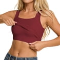 thumbnail image 1 of Seamless Square Neck Vest for Shapewear Compression Top Breathable Body Everyday Wear Lightweight Support Under Clothes Smooth, 1 of 5