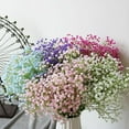 thumbnail image 4 of 1Pc Artificial Fake Silk Gypsophila Flower Wedding Bouquet Home Decor, 4 of 5