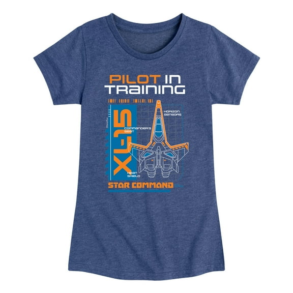 Lightyear - Pilot In Training - Toddler And Youth Girls Short Sleeve Graphic T-Shirt