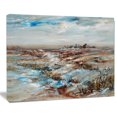 thumbnail image 3 of Design Art Snowy Landscape Canvas Print, 3 of 3