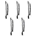 thumbnail image 1 of Maoww 5x Black Fishing Rod Protector Belt For Routine Fishing Trips Pack Of 5 Fishing Rod Socks Fishing 58cm-123cm, 1 of 6