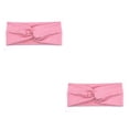thumbnail image 3 of Sonducket Diadema de ganchillo estampado de leopardo deportes antideslizante diadema de alta elasticidad accesorios para peinados para Rosado 2piezas, 3 of 6