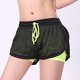 thumbnail image 1 of Pantalones cortos deportivos 2 en 1 para mujer, transpirables, de secado rápido, elásticos, de cintu Abanopi Pantalones cortos deportivos, 1 of 7