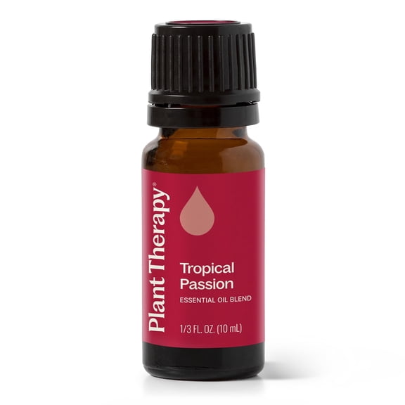 Plant Therapy Tropical Passion Essential Oil Blend 10 mL (1/3 oz) 100% Pure, Undiluted, Natural Aromatherapy