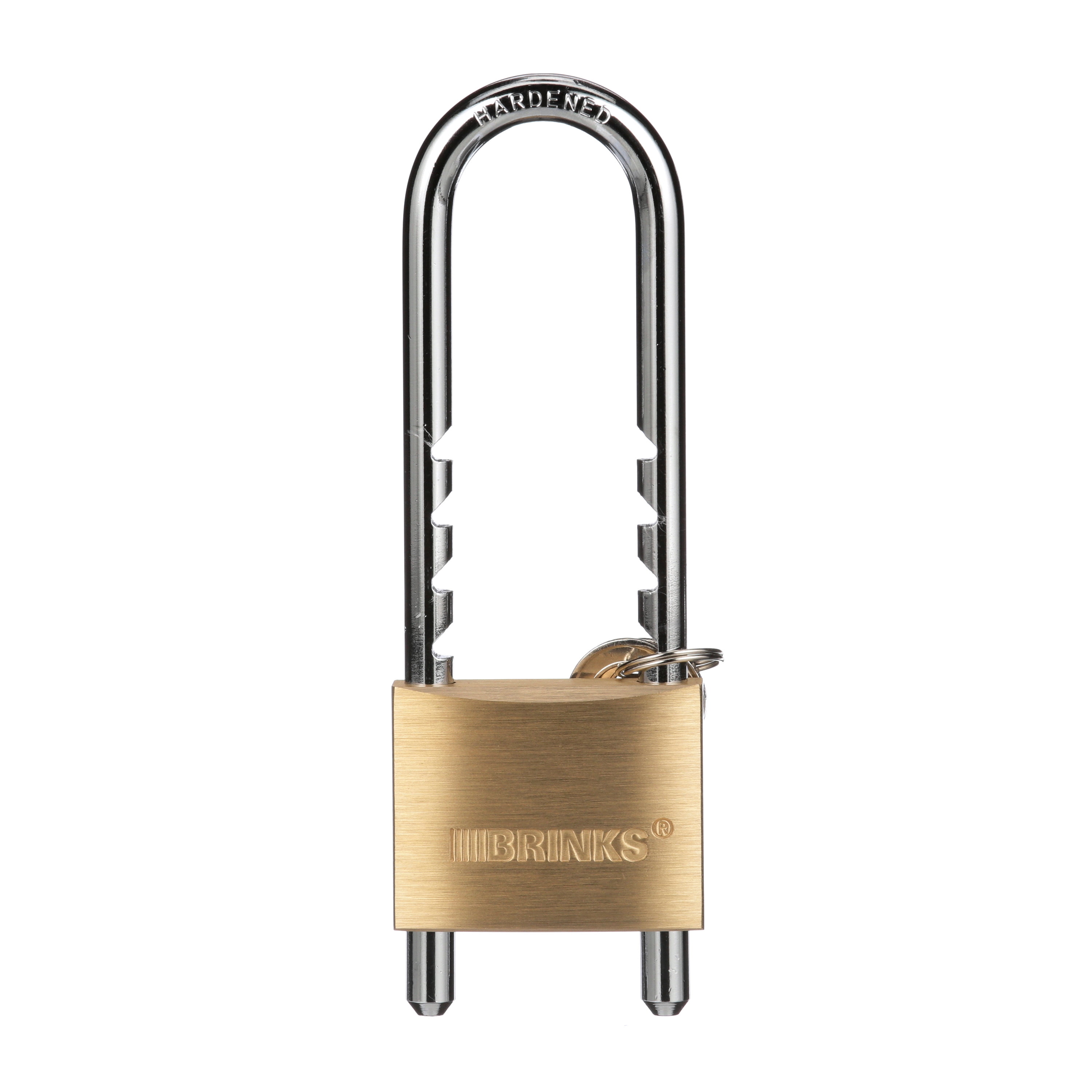 Brink's 50mm Adjustable Shackle Solid Brass Padlock