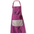 thumbnail image 2 of Neinkie Tablier de Cuisine en Coton Lin Imperméable avec Poches - Longues Attaches Sangle de Cou Réglable - Tabliers de Cuisine Unisexes pour Femmes Chef, 2 of 7