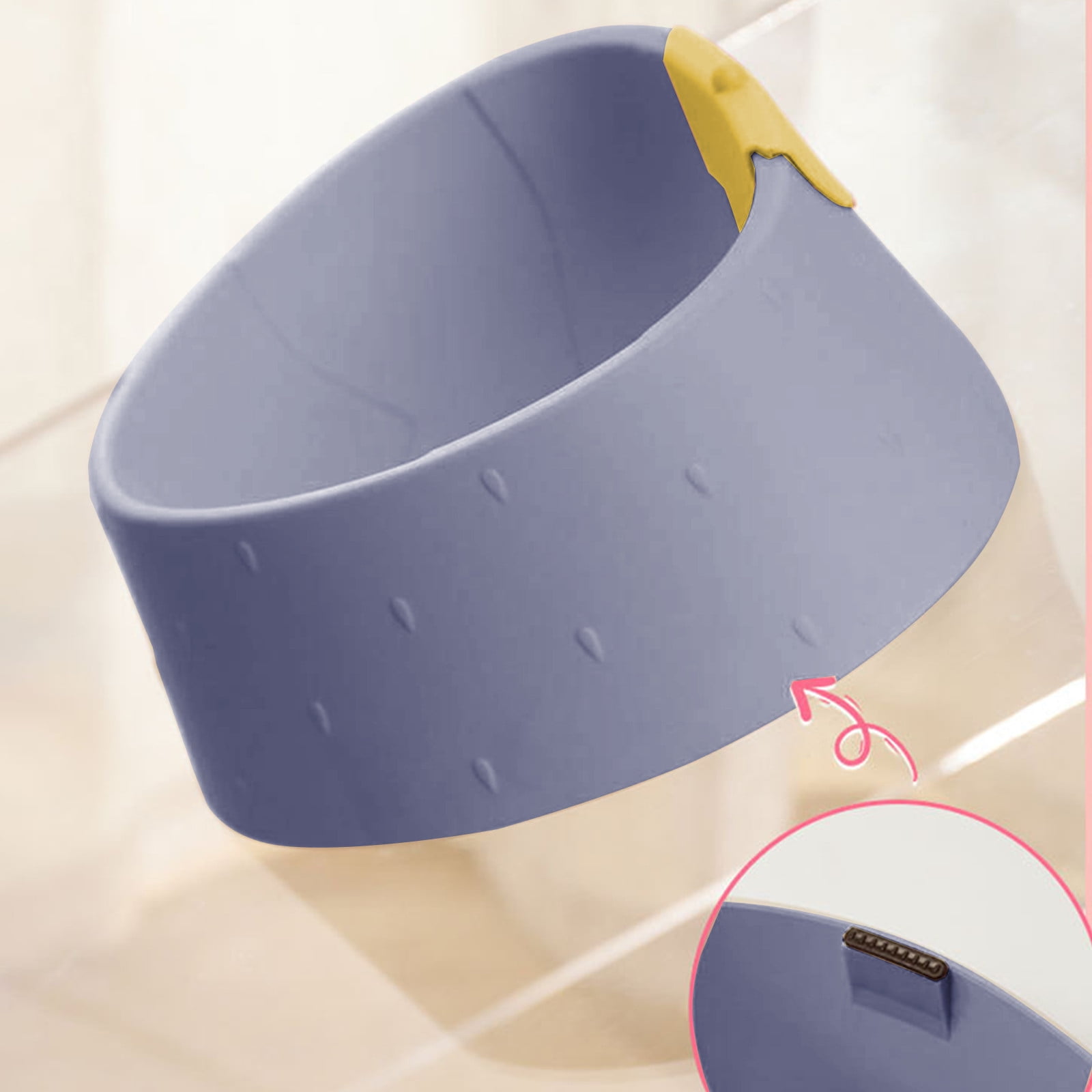5 Packs Elevated Cat Bowls Raised Cat Food Bowl Cute Kitten Pet Dish, Ceramic Pet Feeder Food Water Bowl Protect Spine Anti-Vomiting Whisker Friendly Non-Slip Dishwasher Safe Avoid-knockover