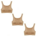thumbnail image 3 of Yummie Seamless Scoop-neck Bra 3-Pack, 3 of 6