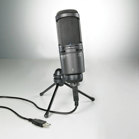 - Audio-Technica AT2020USB+ Cardioid Condenser USB Microphone