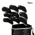 thumbnail image 3 of 10 Pieces Neoprene Golf Iron Headcovers Set Golf Club Head Cover Protection Golf Multicolor, 3 of 8