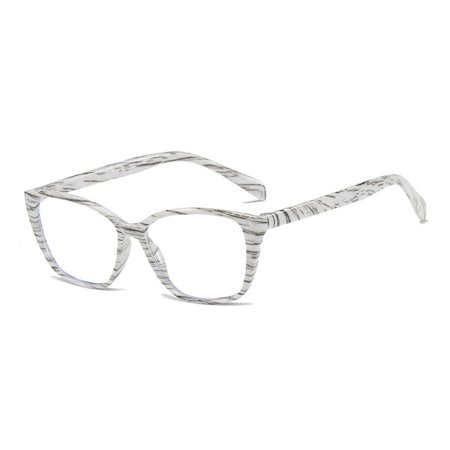 Fashion Flowers Vintage Elegant Anti-Blue Light Eyeglasses Reading Glasses Eye Protection Ultra Light Frame STRENGTH 150 MARBLING
