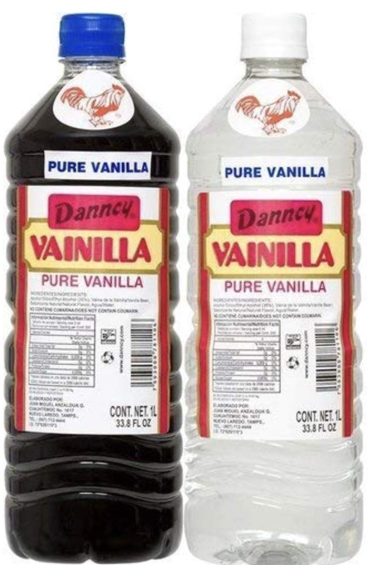 Danncy Dark & Clear Pure Vanilla Extract From Mexico 33oz