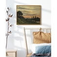 thumbnail image 5 of Drsoum Vintage Landscape Wall Art Rustic Farmhouse and French Country Decor for Home Office Kitchen Dining Room Hallway Bedroom 8x10in Natural Framed, 5 of 6