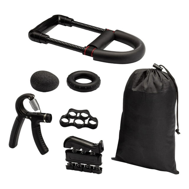 S SERENABLE Hand Grip Strengthener Home Gym Hand Gripper Finger Exerciser with Carry Bag