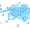 Sapphire Blue, variant on SmartBy 100Pcs/Set 4mm Spacer Loose Beads Faceted DIY Bicone Shape Jewelry Findings for Home