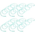 Adult Standard Nasal Cannula Oxygen Tubes 7 ft,Soft Green Cannula Nasal Tubing for Oxygen
