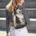 thumbnail image 5 of Easygdp Polka Dot Rhino Welcome Mochila de Lona Resistente para Laptop, Compatible con Laptops de 15 a 17 pulgadas, Ideal para Escuela, Trabajo y Viajes-Small, 5 of 5