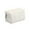 White, variant on 100Fens Makeup Bag Checkered Cosmetic Bag Short Plush White Makeup Pouch 1Pcs Large Capacity Makeup Bags and 1Pcs Makeup Brushes Storage Bag Travel Toiletry Bag Organizer