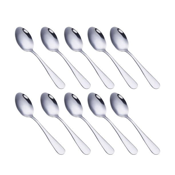 Cuchara Cateissary 10 Piezas acero inoxidable reemplazo hogar café leche té helado