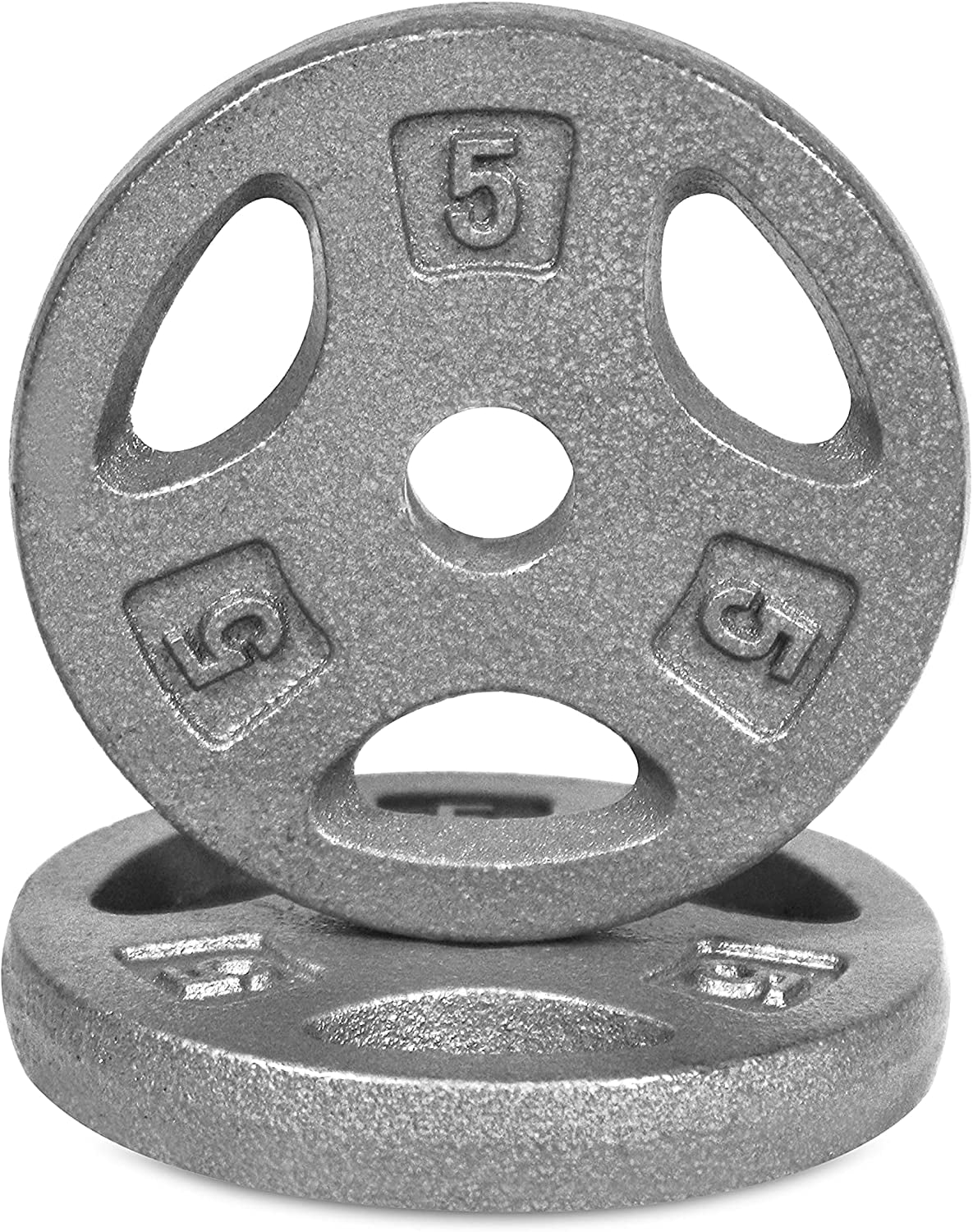 Muscle Toning Multiple Choices Available Cap Cast Iron 1 Standard Grip Plate for Strength Training Weight Loss & Crossfit Sold by Pair