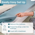 thumbnail image 5 of BANBALÚ | Protector de cama para niños pequeños de 53" | Barandales de cama para cama Queen, King, Twin, tamaño completo | Protector de cama para niños pequeños | Protectores para cama | Barandilla de, 5 of 5