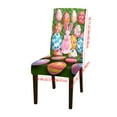 thumbnail image 3 of D 20X18X22 Inch Stool Cover With Easter Egg And Bunny Design For Dining Chair Restaurant Hotel Home Spring Festive Holiday Decoration D Style, 3 of 7