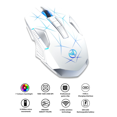thumbnail image 3 of Ratón inalámbrico para juegos con Bluetooth, RGB, recargable, 2,4 G, USB, para ordenador portátil, sistema operativo, PC y Windows., 3 of 7