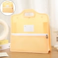 thumbnail image 7 of Scrapbook Paper Organizer, Portable Receipt Document Organizer, Expanding Paper Folio With Handle, Clear Portable Paper Storage, Home Office Organizer, Paper Storage for Scrapbook Sheets, 7 of 7