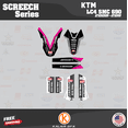 thumbnail image 2 of Kalair GFX Graphics Kit for Ktm 690 SMC (2008-2011) Screech Series, 2 of 5
