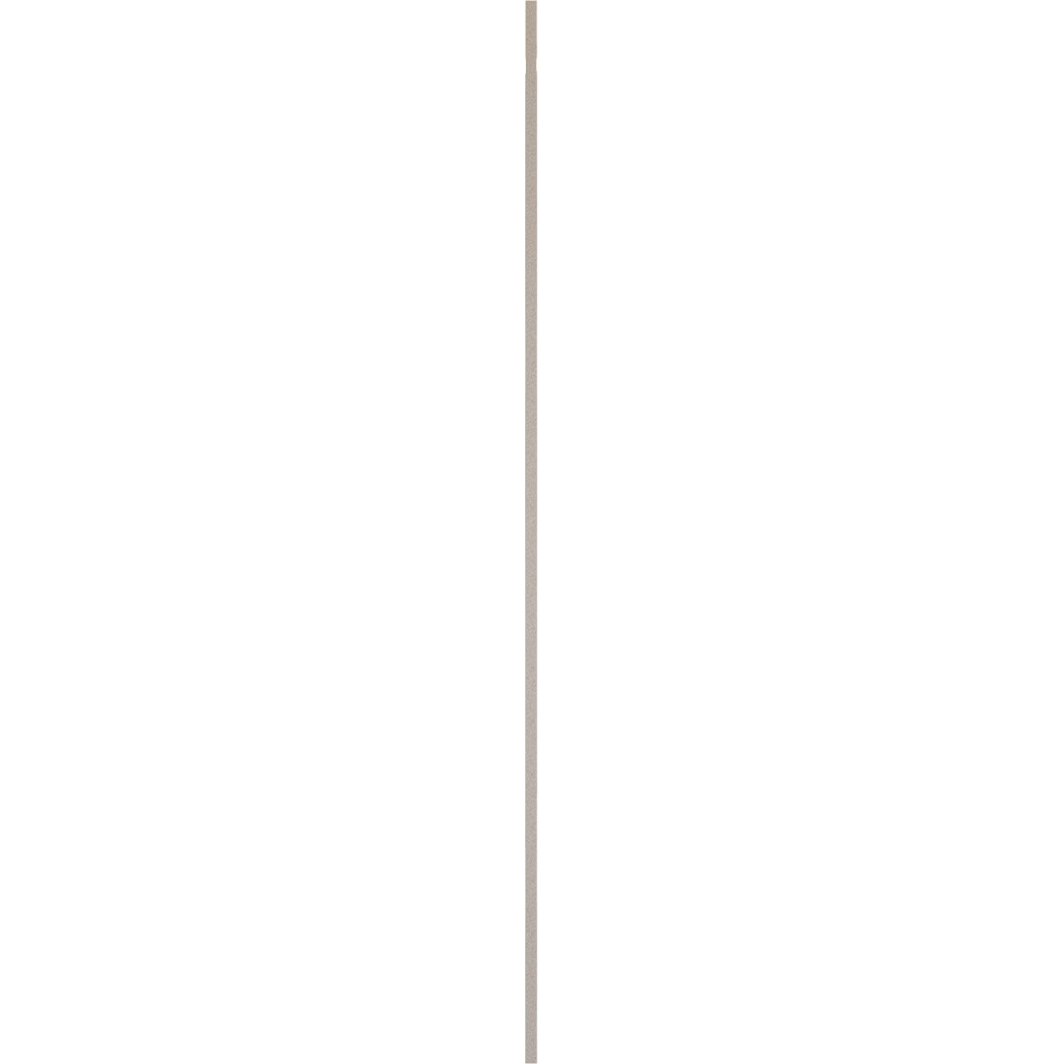 Ekena Millwork 94"H x 1"T Cimarron PVC Adjustable Decorative Slat Wall Panel Kit, Unfinished (contains 23 Slats + 1 Straight Edge Starter Slat)