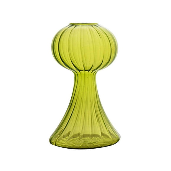 Mushroom Vase, Colorful Mushroom Glass Bud Vases