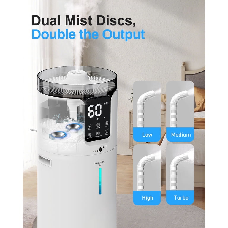 Smart Humidifier 7L Smart Cool Mist Humidifier – App & Remote Control ...