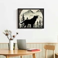 thumbnail image 2 of COMIO Wall Art Wildlife Animal Wolf Forest 16x12in / 20x16in 16x12in, 2 of 4