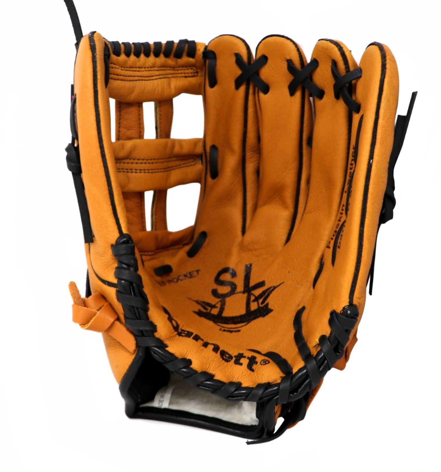 SL-127 12,7" Baseball Glove, Leather, Outfield, Right Hand Throw, Brown by BarnettSport