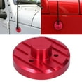 thumbnail image 4 of Car Antenna Base Antenna Base Decoration Radio Antenna Base Cover Radio Aluminum Alloy Trim Fit For Jeep Wrangler JK JKU JL JLU 2007-2017Red ANGGREK Otros Vehículos, 4 of 8