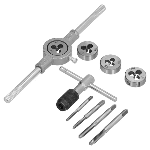 Kit de matriz de macho de roscar manual acero de aleación BuyWeekMX