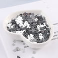 thumbnail image 1 of SPRING 5mm square mesoporous PVC sequins Sewing craft DIY Scrapbook clothing accessorie Silver, 1 of 6