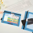 thumbnail image 2 of FORMRS 2 Pack Pencil Pouch for 3 Ring Binder with Clear Window Zipper Case, Ice Cream Cat, 2 of 6
