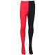 thumbnail image 2 of Medias AB Splice izquierda derecha de doble color de moda - Tamaño libre (negro y rojo), 2 of 5