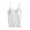White, variant on lmcalzta Womens Camisole Tops Plus Size Summer Casual Tank Undershirts with Padded Spaghetti Strap Shirts