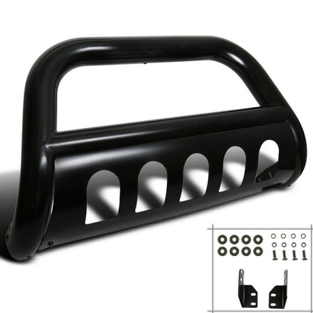 Spec-D Tuning For 2007-2019 Toyota Tundra 2008-2018 Sequoia Black S/S Guard Push Bull Bar + Skid Plate 2007 2008 2009 2010 2011 2012 2013 2014 2015 2016 2017 2018